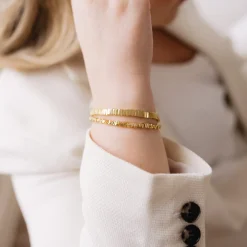 CGSI OSBORNE STRETCH BRACELET - GOLD