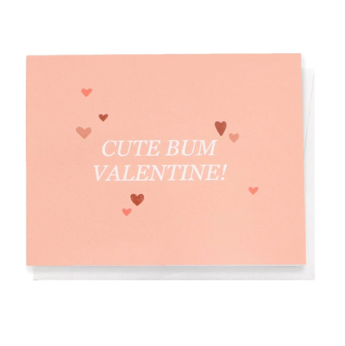 CUTE BUM GREETING CARD