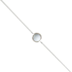 DAINTY LEGACY BRACELET - ARCTIC BLUE OPAL