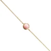 DAINTY LEGACY BRACELET - PINK OPAL & GOLD