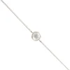 DAINTY LEGACY BRACELET - WHITE TOPAZ & SILVER