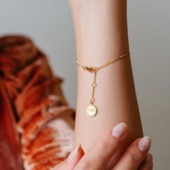 DAINTY LEGACY BRACELET - WHITE TOPAZ & SILVER
