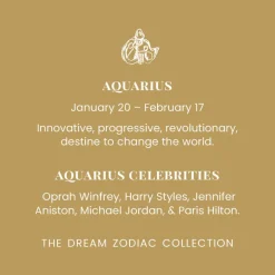 DREAM AQUARIUS MEDALLION