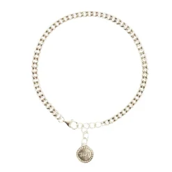 FRAICHE CABLE LINK BRACELET - SILVER