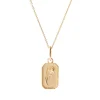 FRAICHE DECEMBER BIRTH FLOWER NECKLACE - NARCISSUS - GOLD