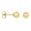 FRAICHE GLOBE STUDS - GOLD