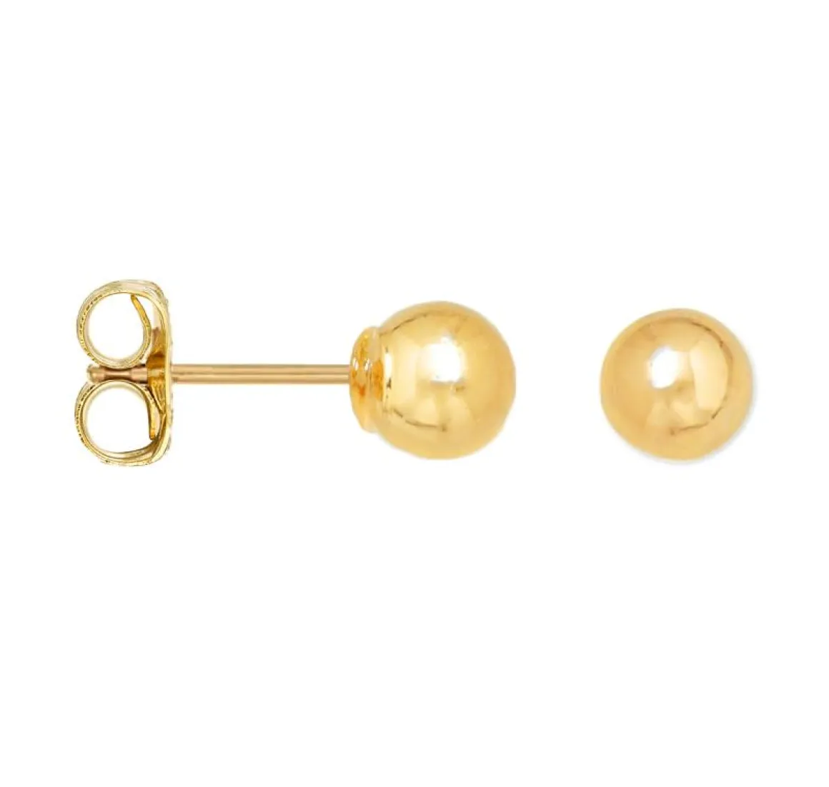 FRAICHE GLOBE STUDS - GOLD