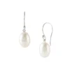FRAICHE IRENE BAROQUE PEARL EARRINGS - SILVER