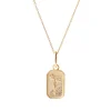 FRAICHE MARCH BIRTH FLOWER NECKLACE - DAFFODIL - GOLD