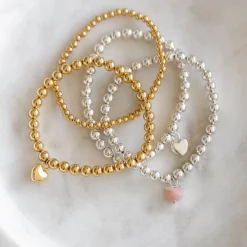 FRAICHE STRETCH BRACELET - GOLD