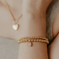 FRAICHE STRETCH BRACELET - GOLD