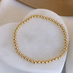 FRAICHE STRETCH BRACELET - GOLD