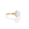 GRACE RING - ARCTIC BLUE OPAL & GOLD
