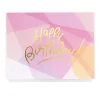 HAPPY BIRTHDAY PINK GREETING CARD