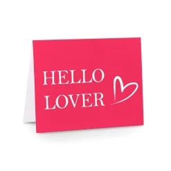 HELLO LOVER GREETING CARD