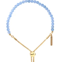 ICONIC ADJUSTABLE BRACELET - DENIM BLUE ONYX