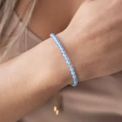 ICONIC ADJUSTABLE BRACELET - DENIM BLUE ONYX
