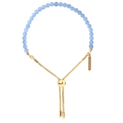 ICONIC ADJUSTABLE BRACELET - DENIM BLUE ONYX