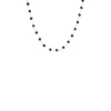 ICONIC SHORT BEADED NECKLACE - BLACK ONYX & GOLD 16-20"