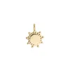 14K SOLID GOLD - BELIEVE SOLEIL NAMESAKE CHARM