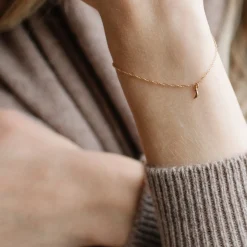 14K SOLID GOLD - DREAM LUNA NAMESAKE CHARM
