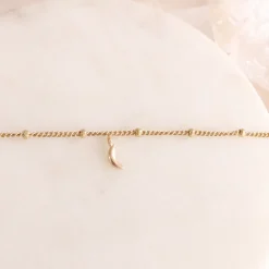 14K SOLID GOLD - DREAM LUNA NAMESAKE CHARM