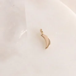 14K SOLID GOLD - DREAM LUNA NAMESAKE CHARM