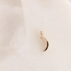 14K SOLID GOLD - DREAM LUNA NAMESAKE CHARM