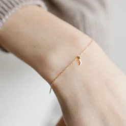 14K SOLID GOLD - DREAM LUNA NAMESAKE CHARM