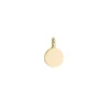 14K SOLID GOLD - POISE NAMESAKE DISK CHARM