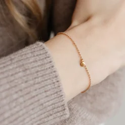 14K SOLID GOLD - POISE NAMESAKE DISK CHARM