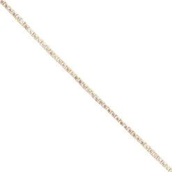 LOVE TENNIS BRACELET - CUBIC ZIRCONIA & GOLD 6.5 - 7.5"