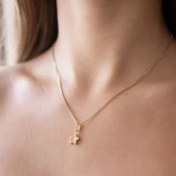 LOVE WESTERN STAR CHARM - CUBIC ZIRCONIA