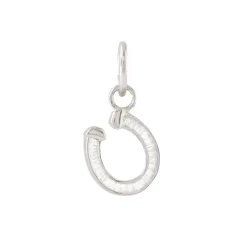 LOYAL CRYSTAL HORSESHOE CHARM