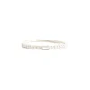 LOYAL PRISM STACKING RING - WHITE TOPAZ & SILVER