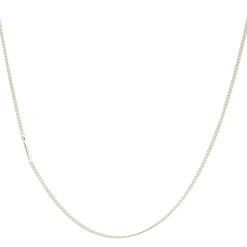 NOTABLE OFFSET INITIAL NECKLACE - I