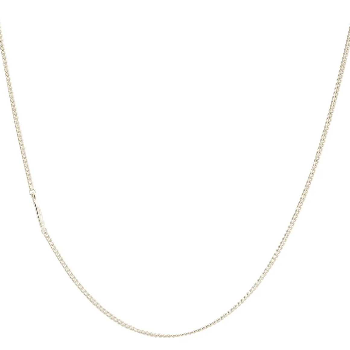 NOTABLE OFFSET INITIAL NECKLACE - I