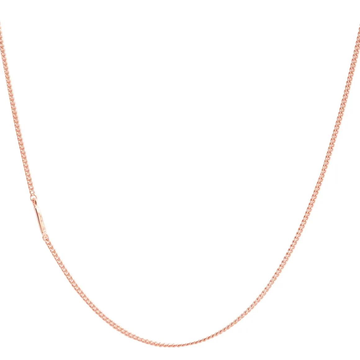 NOTABLE OFFSET INITIAL NECKLACE - I