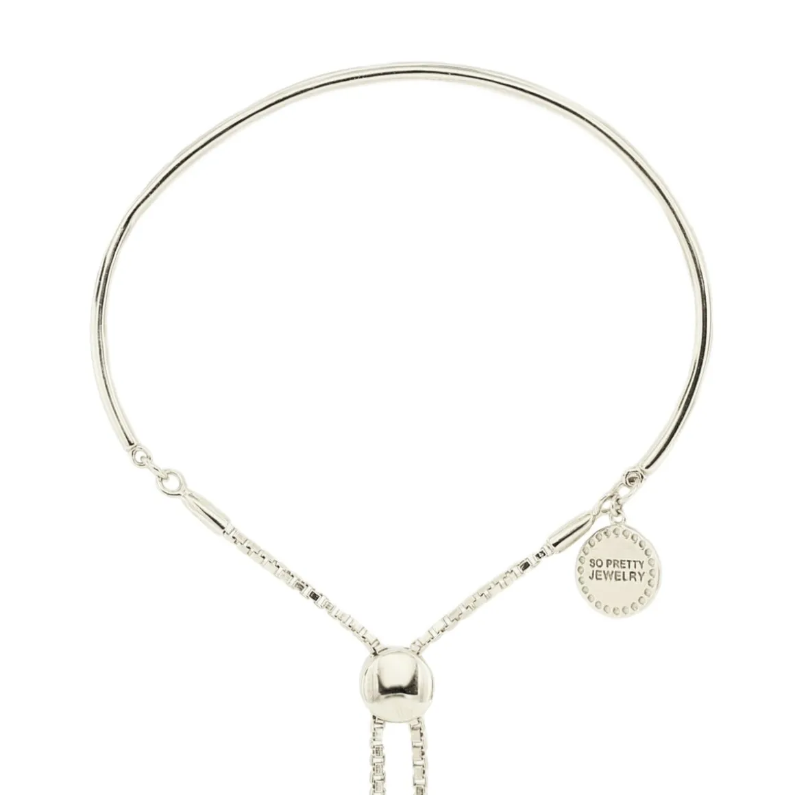 POISE ADJUSTABLE BRACELET - SILVER
