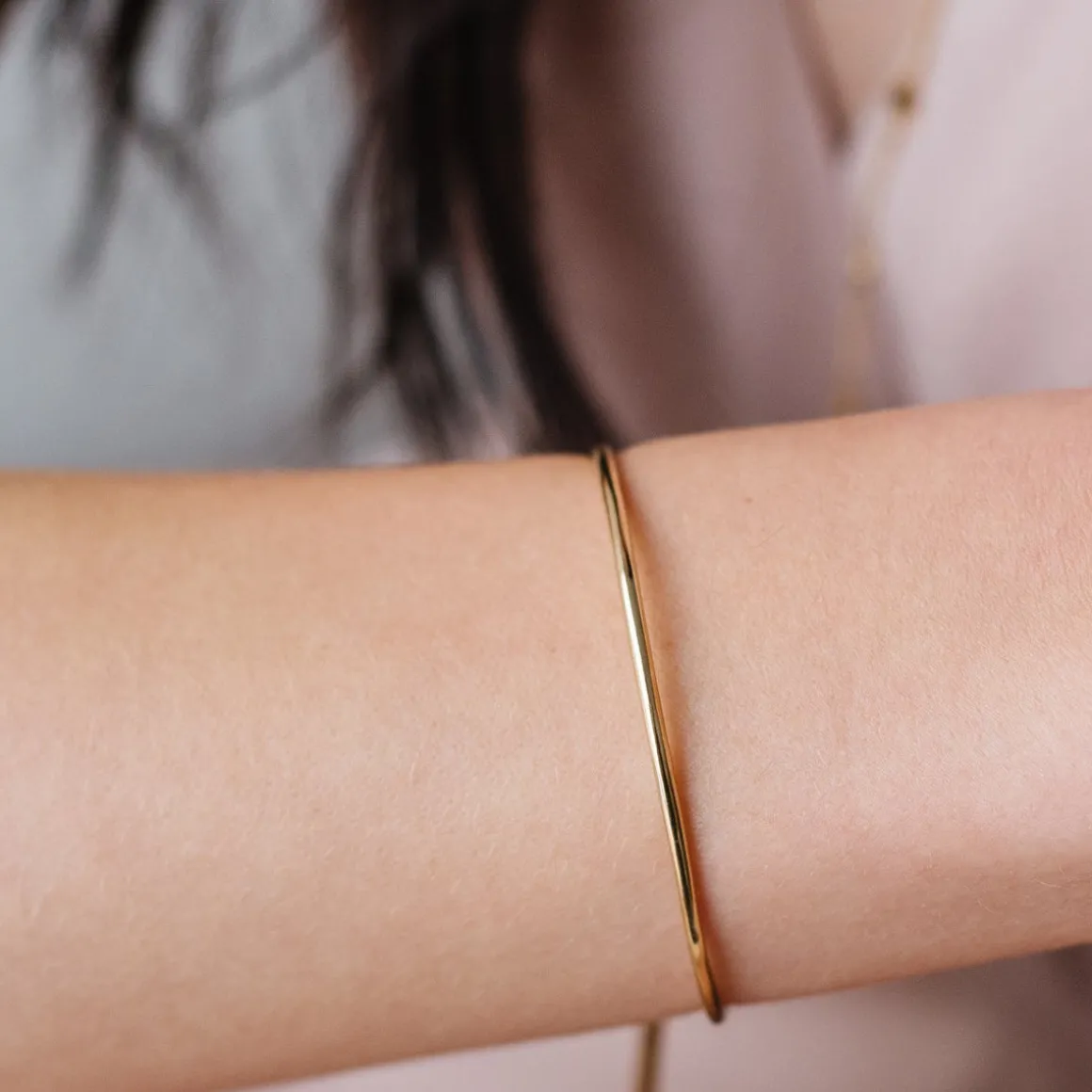 POISE ADJUSTABLE BRACELET - GOLD