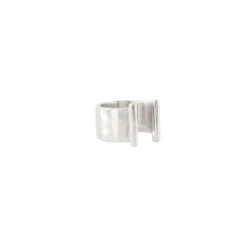POISE CIGAR EAR CUFF - SILVER