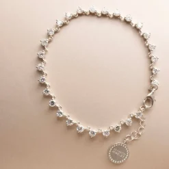 SCATTERED LOVE TENNIS BRACELET - CUBIC ZIRCONIA