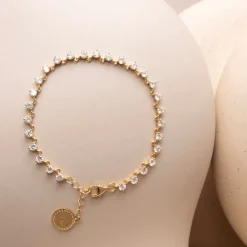 SCATTERED LOVE TENNIS BRACELET - CUBIC ZIRCONIA
