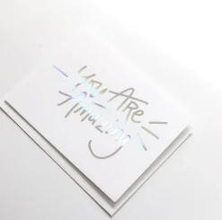 YOU ARE AMAZING GREETING CARD